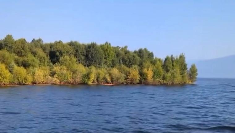 ‘Lost’ floating island found after drifting 30km across Canadian lake