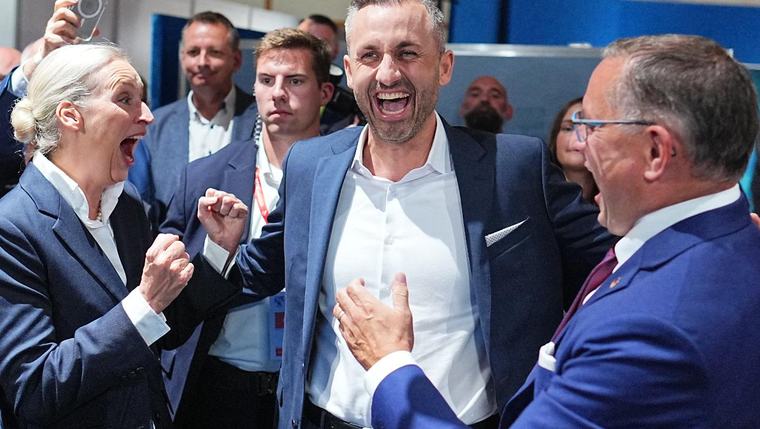 German far-right party set for regional election triumph but uncertain of governing