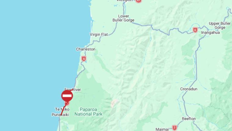 West Coast highway closed by landslip