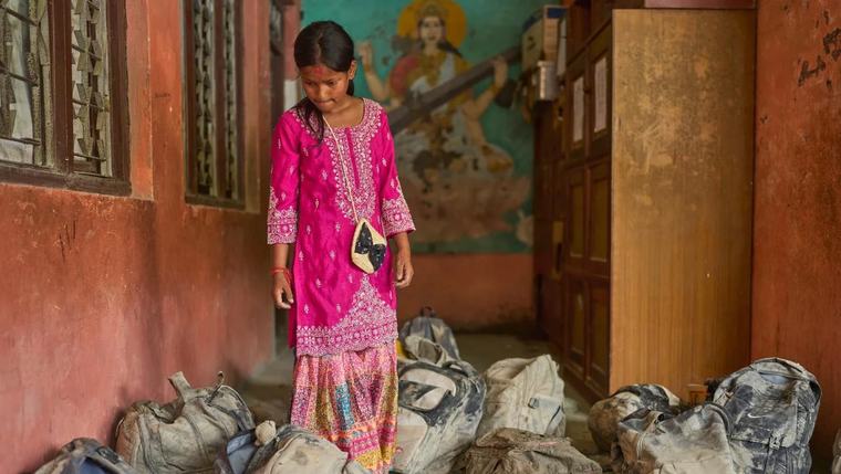 How quick-acting teachers meant students at this school survived the Nepal disaster