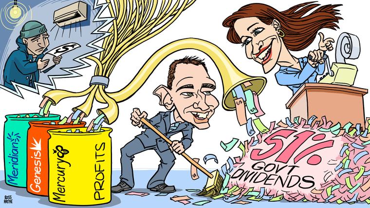 The Government's $600 million paycheque after electricity prices rose 12%