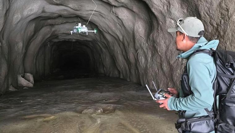 'No hollow or empty space': Watch a drone operator reveal difficulties in Nepal's tunnel rescue efforts