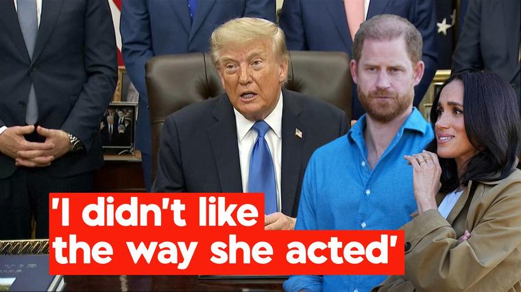 Trump weighs in on Duchess of Sussex and Prince Harry moving back to UK