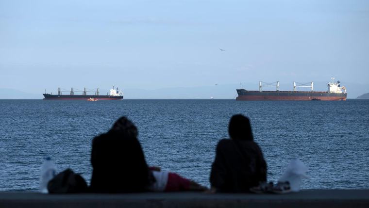 Turkish cargo ship with 10 crew sinks after collision off Istanbul's coast