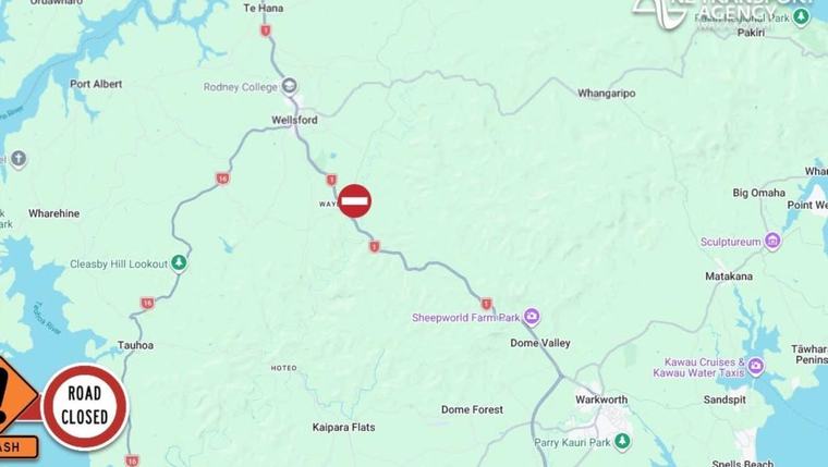 Critical injuries reported after serious crash closes SH1 near Wellsford