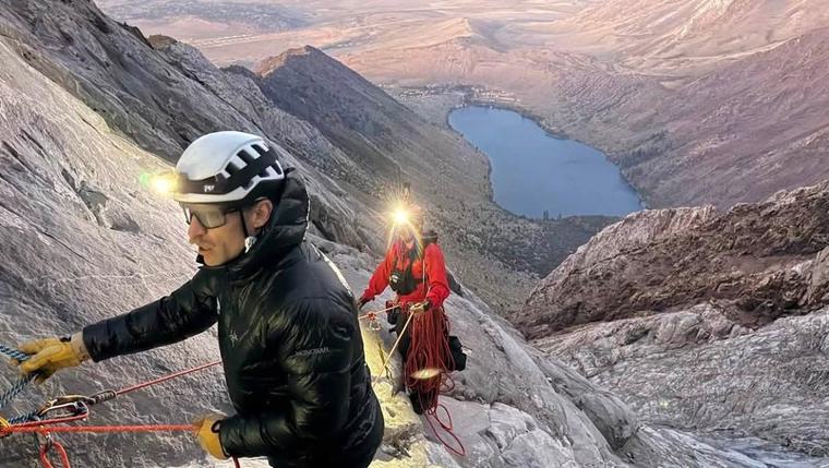 Climber stranded on 15cm mountain ledge for 15 hours